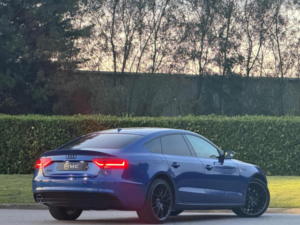2016 Audi A5 2.0 Tdi Black Edition Plus Sportback Euro 6 (s/s) 5dr in Blue — image 3
