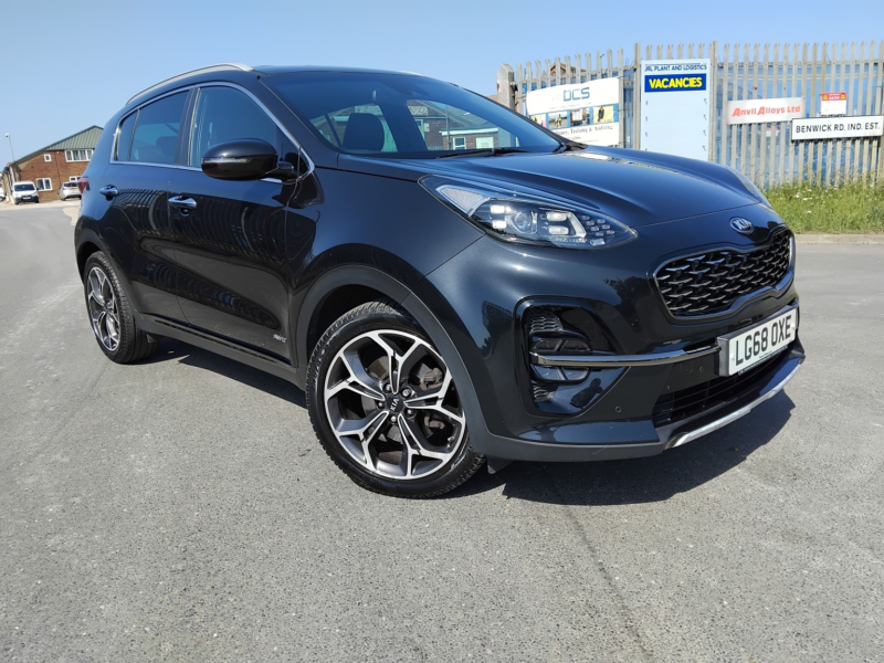 2018 Kia Sportage 1.6 Crdi Gt-Line in Black — image 1