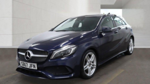 2017 Mercedes-Benz A Class 1.5 A180d Amg Line (premium) Euro 6 (s/s) 5dr in Blue — image 2