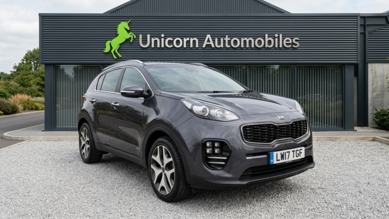 2017 Kia Sportage 1.6 T-Gdi Gt-Line in Silver — image 1