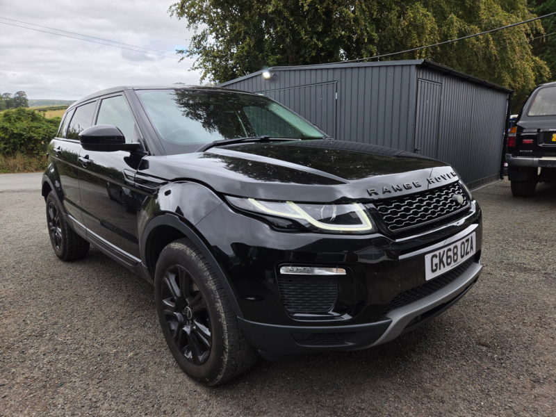 2018 Land Rover Range Rover Evoque 2.0 Ed4 Se Tech SUV 5dr Diesel Manual Fwd Euro 6 (s/s) (150 Ps) in Black — image 1