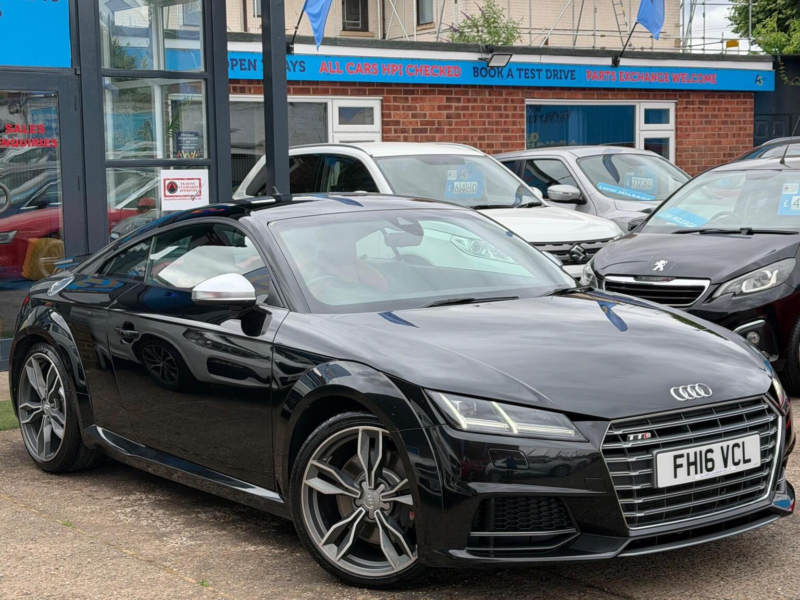 2016 Audi Tts 2.0 Tfsi Quattro Euro 6 (s/s) 3dr in Black — image 1