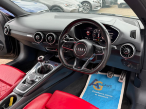 2016 Audi Tts 2.0 Tfsi Quattro Euro 6 (s/s) 3dr in Black — image 3