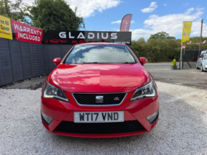 2017 SEAT Ibiza 1.2 Tsi Fr Sport Coupe Euro 6 3dr in Red — image 2
