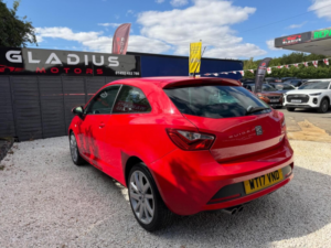2017 SEAT Ibiza 1.2 Tsi Fr Sport Coupe Euro 6 3dr in Red — image 4