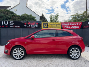2017 SEAT Ibiza 1.2 Tsi Fr Sport Coupe Euro 6 3dr in Red — image 6