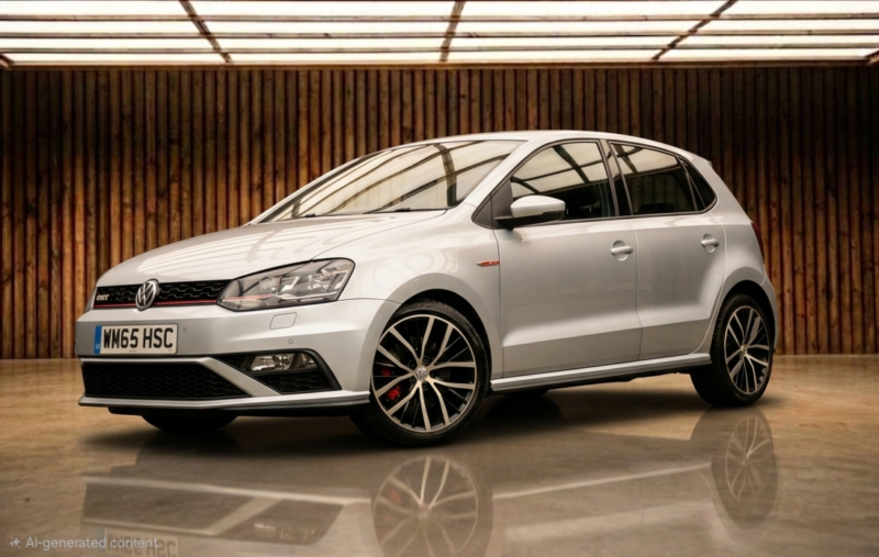 2016 Volkswagen Polo 1.8 Tsi Bluemotion Tech Gti in Silver — image 1