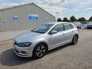 2018 Volkswagen Polo 1.0 Tsi Se Euro 6 (s/s) 5dr in Silver — image 3