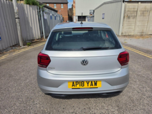 2018 Volkswagen Polo 1.0 Tsi Se Euro 6 (s/s) 5dr in Silver — image 5