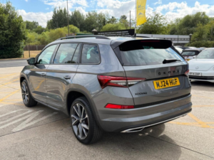 2024 Skoda Kodiaq 2.0 Tdi Sportline DSG 4WD Euro 6 (s/s) 5dr (7 Seat) in Grey — image 5