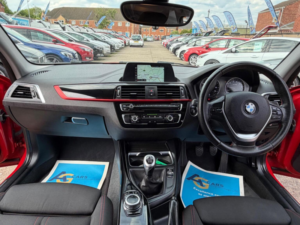 2018 BMW 1 Series 2.0 120i Sport Euro 6 (s/s) 5dr in Red — image 2