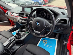 2018 BMW 1 Series 2.0 120i Sport Euro 6 (s/s) 5dr in Red — image 3