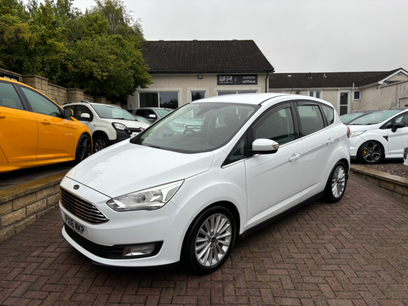 2016 Ford C-Max 1.5 Tdci Titanium Euro 6 (s/s) 5dr in White — image 1