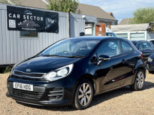 2016 Kia Rio 1.4 Ecodynamics 2 Euro 6 (s/s) 3dr in Black — image 6