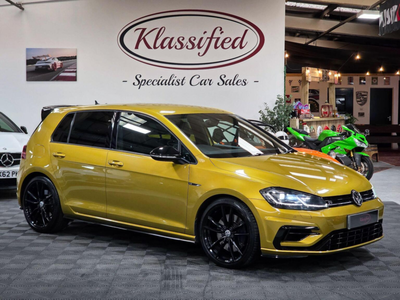 2017 Volkswagen Golf 2.0 Tsi Bluemotion Tech R DSG 4motion Euro 6 (s/s) 5dr in Yellow — image 1