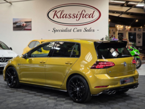 2017 Volkswagen Golf 2.0 Tsi Bluemotion Tech R DSG 4motion Euro 6 (s/s) 5dr in Yellow — image 2