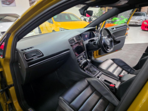 2017 Volkswagen Golf 2.0 Tsi Bluemotion Tech R DSG 4motion Euro 6 (s/s) 5dr in Yellow — image 4