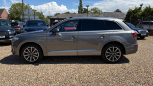 2017 Audi Q7 3.0 Tdi V6 E-Tron Tiptronic Quattro Euro 6 (s/s) 5dr 17.3kwh in Grey — image 4