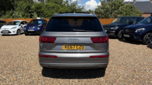 2017 Audi Q7 3.0 Tdi V6 E-Tron Tiptronic Quattro Euro 6 (s/s) 5dr 17.3kwh in Grey — image 6