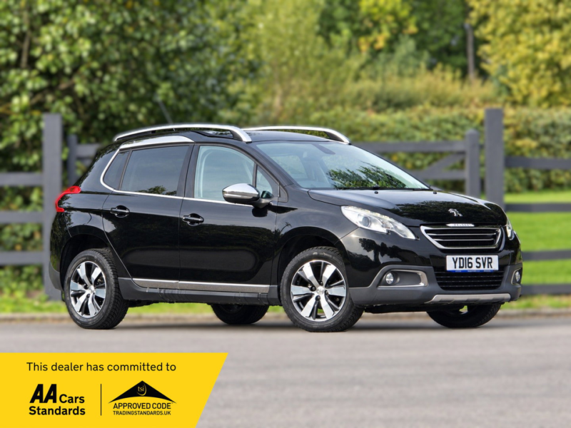 2016 Peugeot 2008 1.6 Bluehdi Allure SUV 5dr Diesel Manual Euro 6 (s/s) (100 Ps) in Black — image 1