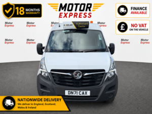 2021 Vauxhall Movano 2.3 Cdti 3500 Biturbo Edition in White — image 3
