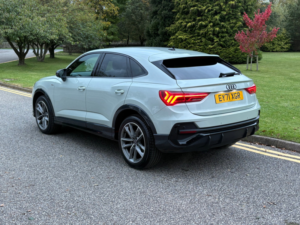 2021 Audi Q3 2.0 Tfsi 45 Black Edition Sportback 5dr Petrol S Tronic Quattro Euro 6 (s/s) (245 Ps) in Silver — image 3