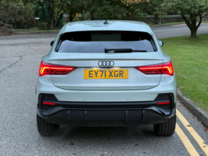 2021 Audi Q3 2.0 Tfsi 45 Black Edition Sportback 5dr Petrol S Tronic Quattro Euro 6 (s/s) (245 Ps) in Silver — image 4