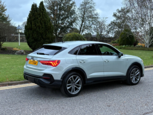 2021 Audi Q3 2.0 Tfsi 45 Black Edition Sportback 5dr Petrol S Tronic Quattro Euro 6 (s/s) (245 Ps) in Silver — image 5
