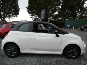 2021 Fiat 500 1.0 Mhev Hey Google Hatchback 3dr Petrol Manual Euro 6 (s/s) (70 Bhp) in White — image 2