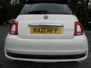 2021 Fiat 500 1.0 Mhev Hey Google Hatchback 3dr Petrol Manual Euro 6 (s/s) (70 Bhp) in White — image 4