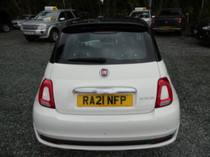 2021 Fiat 500 1.0 Mhev Hey Google Hatchback 3dr Petrol Manual Euro 6 (s/s) (70 Bhp) in White — image 5
