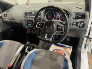 2016 Volkswagen Polo 1.4 Tsi Bluemotion Tech Act Bluegt Euro 6 (s/s) 5dr in White — image 2