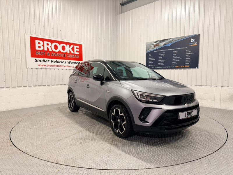 2022 Vauxhall Crossland 1.5 Turbo D Ultimate Euro 6 (s/s) 5dr in Grey — image 1