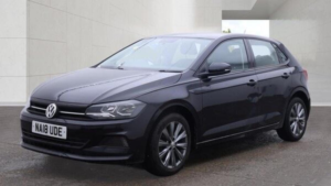 2018 Volkswagen Polo 1.0 Tsi Se Euro 6 (s/s) 5dr in Black — image 2
