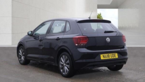 2018 Volkswagen Polo 1.0 Tsi Se Euro 6 (s/s) 5dr in Black — image 3