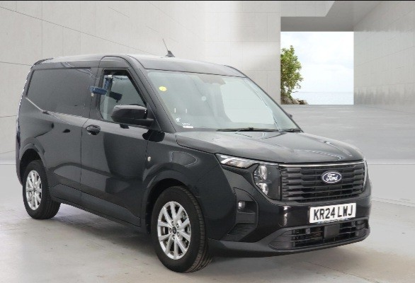 2024 Ford Transit Courier 1.5 Transit Courier Limited Van 1.5l Ecoblue 100ps Fwd 6 Speed Manual in Black — image 1