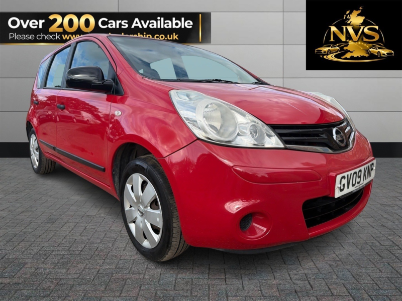 2009 Nissan Note 1.4 16v Visia in Red — image 1