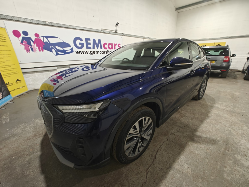 2023 Audi Q4 E-Tron 40 Sport in Blue — image 1