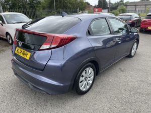 2014 Honda Civic 1.6 I-Dtec Se Plus-T in Blue — image 4