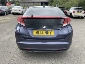 2014 Honda Civic 1.6 I-Dtec Se Plus-T in Blue — image 6