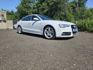 2015 Audi A5 2.0 Tdi S Line in White — image 2