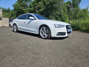 2015 Audi A5 2.0 Tdi S Line in White — image 3
