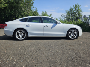 2015 Audi A5 2.0 Tdi S Line in White — image 4