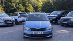 2015 Skoda Fabia 1.2 Tsi Se in Blue — image 3