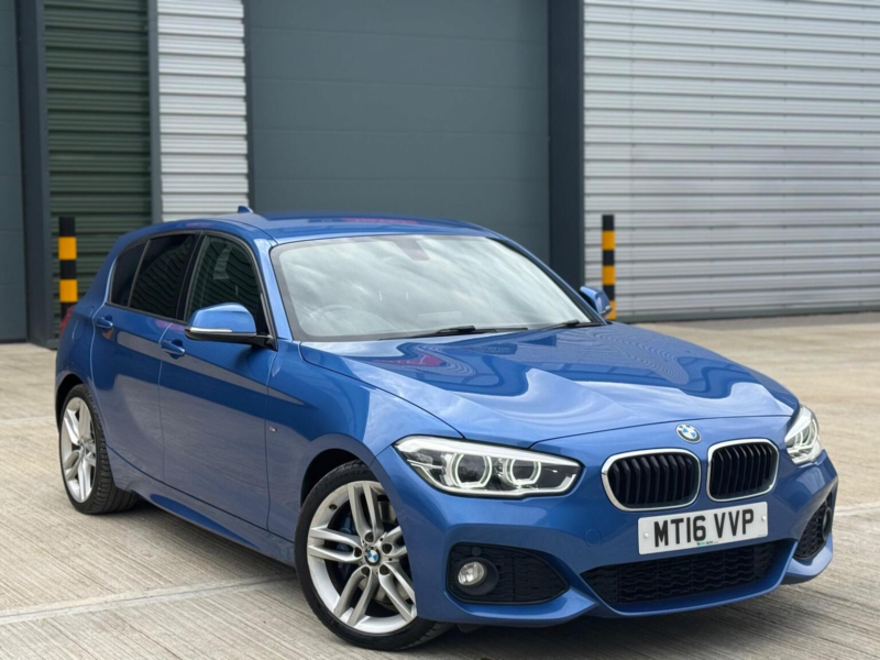 2016 BMW 1 Series 1.5 118i M Sport Euro 6 (s/s) 5dr in Blue — image 1