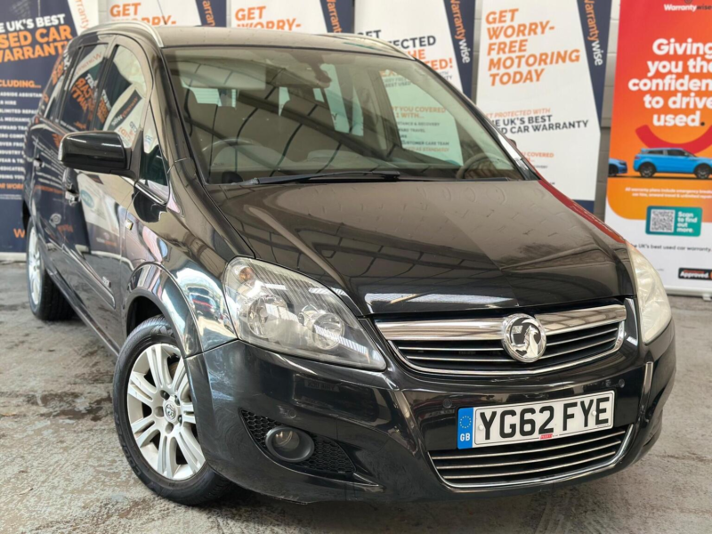 2012 Vauxhall Zafira 1.7 Cdti Ecoflex Design Euro 5 5dr (snav) in Black — image 1