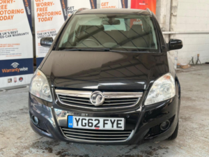 2012 Vauxhall Zafira 1.7 Cdti Ecoflex Design Euro 5 5dr (snav) in Black — image 2