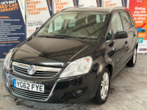 2012 Vauxhall Zafira 1.7 Cdti Ecoflex Design Euro 5 5dr (snav) in Black — image 3