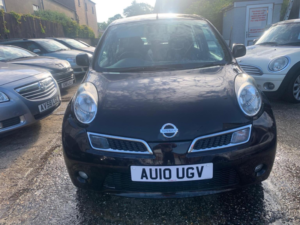 2010 Nissan Micra 1.2 16v N-Tec 5dr in Black — image 2