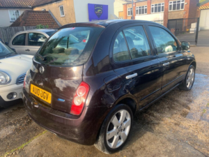 2010 Nissan Micra 1.2 16v N-Tec 5dr in Black — image 5